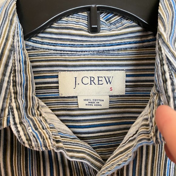 J Crew Striped Shirt - Picture 2 of 7